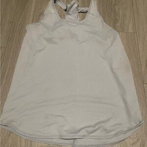 lululemon athletica Cream Racerback Tank Top
